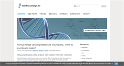 Desktop Screenshot of morbus-pompe.de